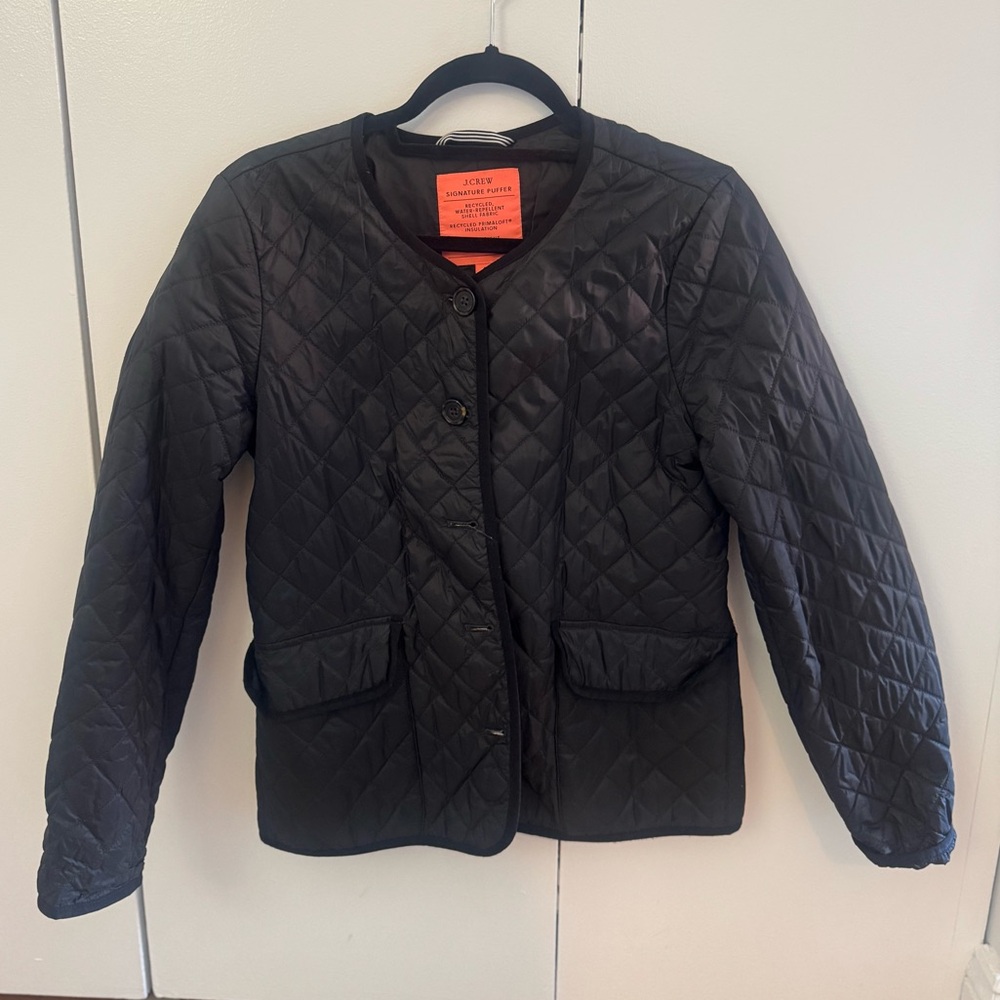 JCREW quilted puffer ! Size 4 (fits like a small)